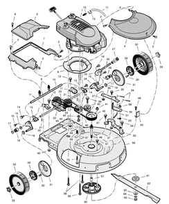 Part Location Diagram of F-0101451M Murray Instruction Book